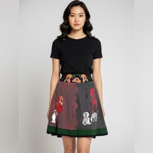 Desigual Skirt Women’s Size Medium Embroidered